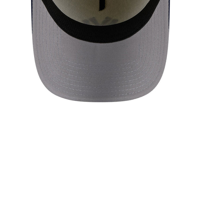 New Era N.Y Yankees 39Thirty A-Frame Stretch-Fit Cap (Cream/Navy)