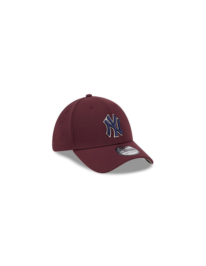 New Era N.Y Yankees 39Thirty (Maroon/Navy)
