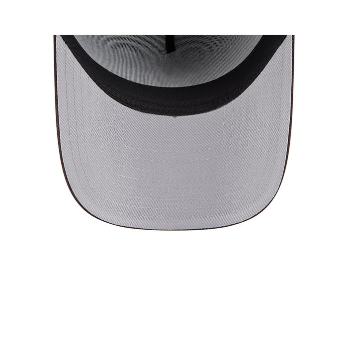 New Era N.Y Yankees 9Fifty A-Frame SnapBack (Burnt Wood)
