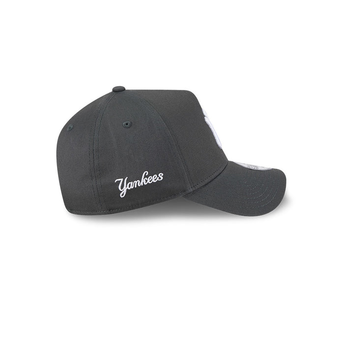 New Era N.Y Yankees 9Forty A-Frame Cap (Graphite Grey)