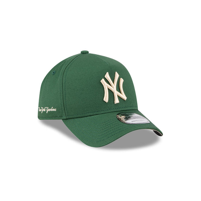 New Era N.Y Yankees 9Forty A-Frame "Script" (Cilantro Green)