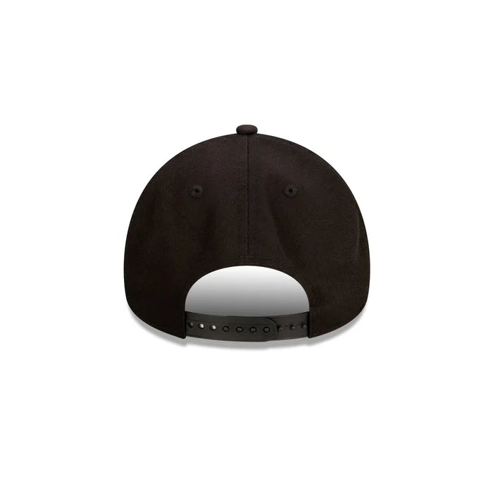 New Era N.Y Yankees 9Forty A-Frame SnapBack Cap (Black/Black)