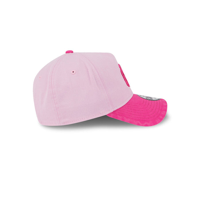 New Era N.Y Yankees 9Forty A-Frame Snapback (Washed Pink)