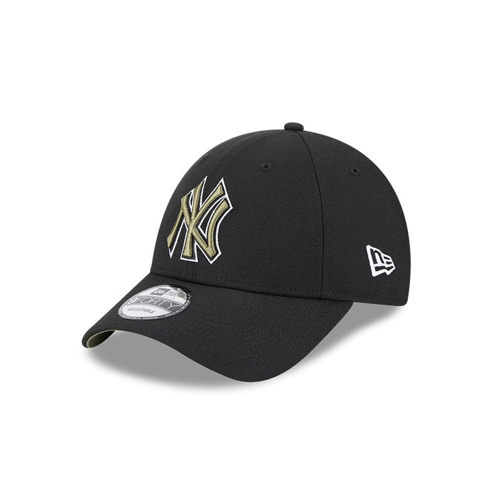 New Era N.Y Yankees 9Forty Snapback (Black/Olive)