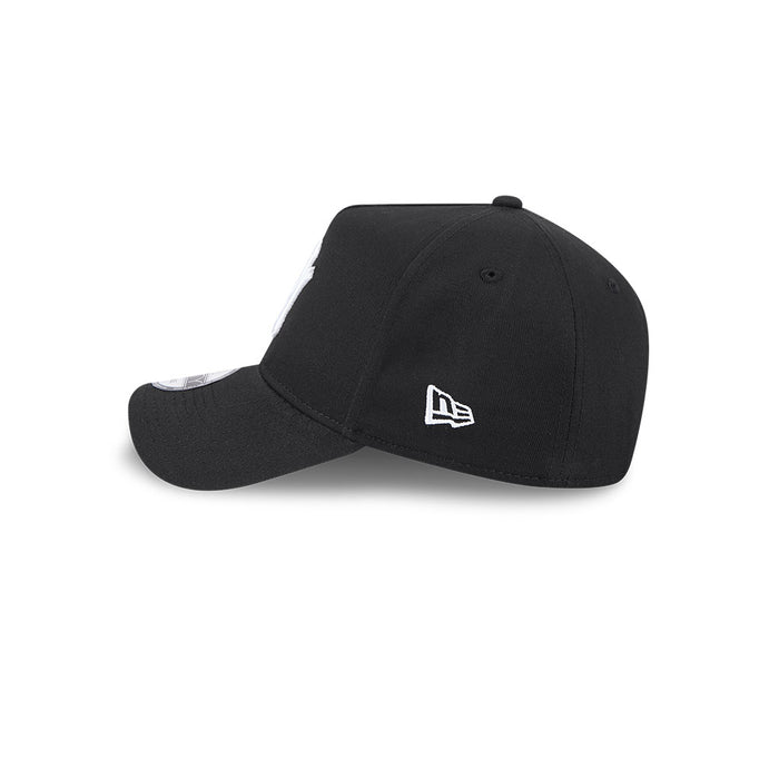 New Era N.Y Yankees “Script Logo” 9Forty A-Frame Cap (Black)
