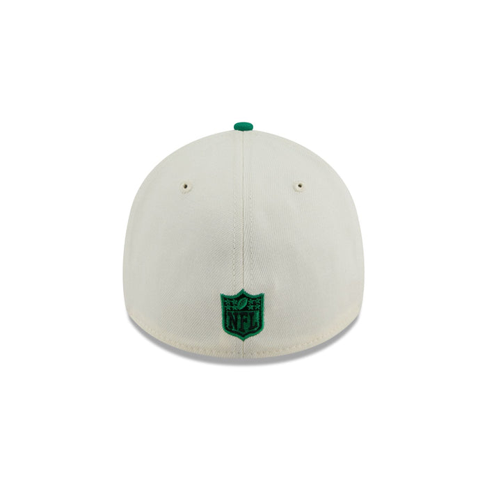 New Era Philadelphia Eagles 39Thirty A-Frame Adjustable Cap (Cream/Green)