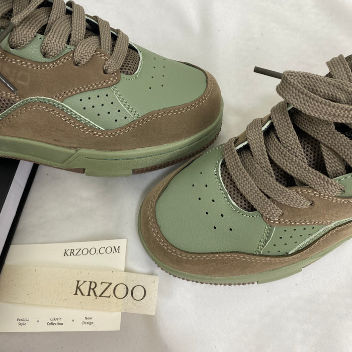 Niche Color-Blocked Sneakers