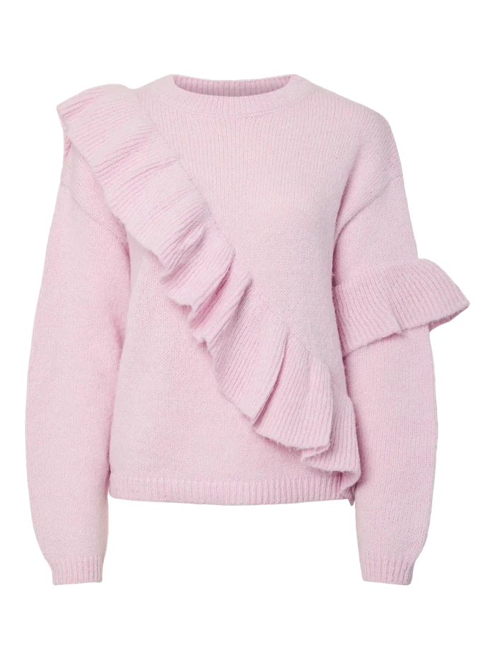 Nickie Frill Jumper (Pink Tulle)