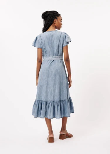 NOLENE DRESS (DENIM BLUE)