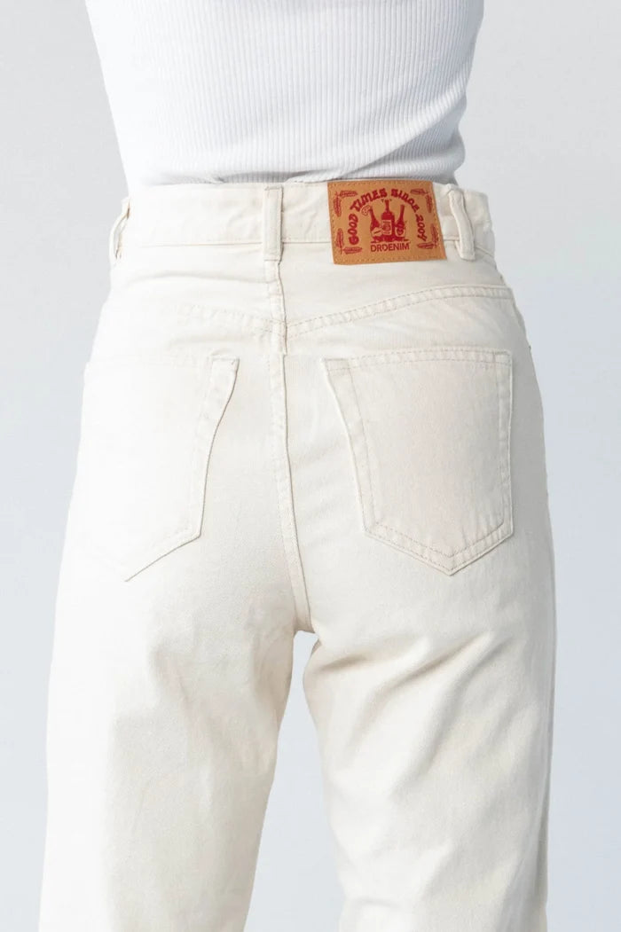 Nora Empress High Waisted Mom Jeans (Loom State/Cream)
