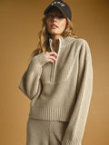 Nothing More To Say Beige Sweater
