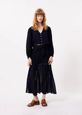 NYDIA BLOUSE (NAVY)