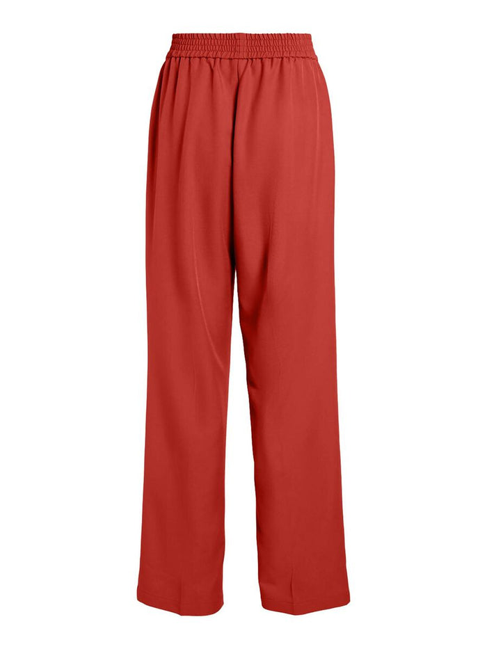 Oberon Wide Leg Pants (Aurora Red)