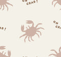 Oh Crab Beige - Family Fabrics B.V.