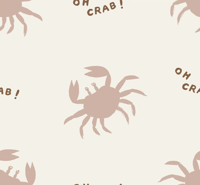 Oh Crab Beige - Family Fabrics B.V.