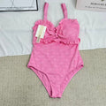 One-Piece Swimsuit With Adjustable Straps