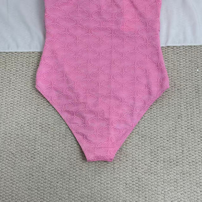 One-Piece Swimsuit With Adjustable Straps