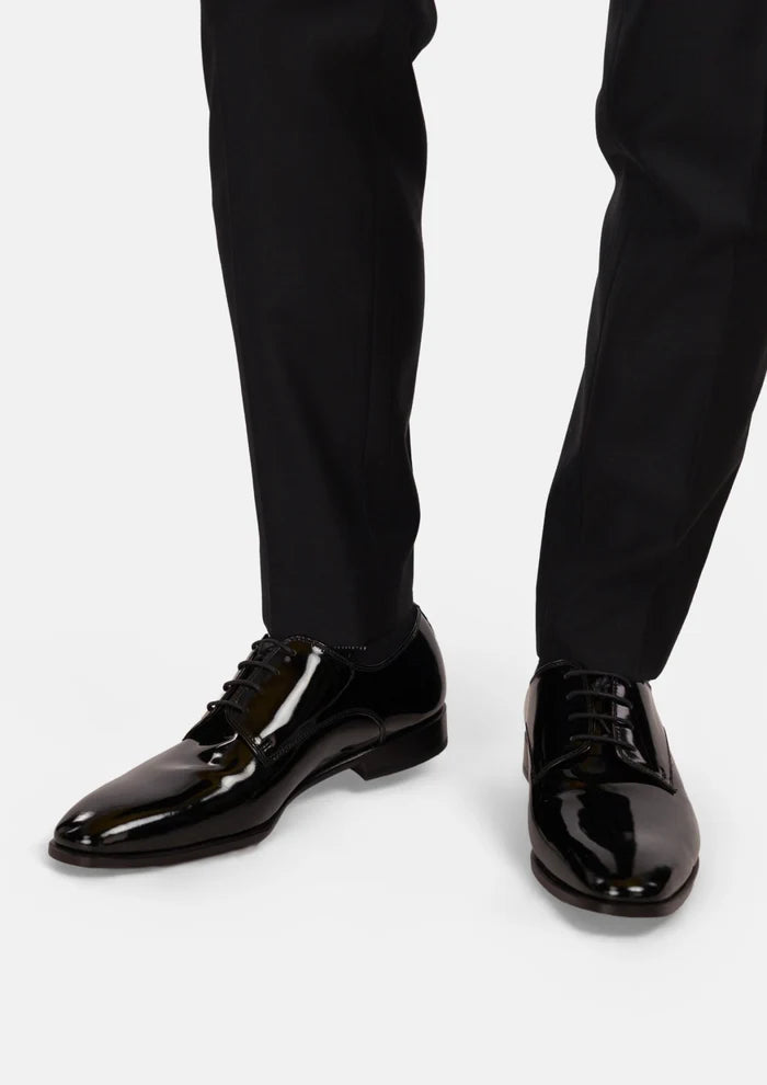 Onyx Black Tuxedo Pants - SARTORO