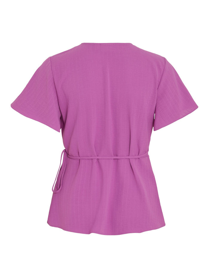Ovie Wrap Top (Cattleya Orchid)
