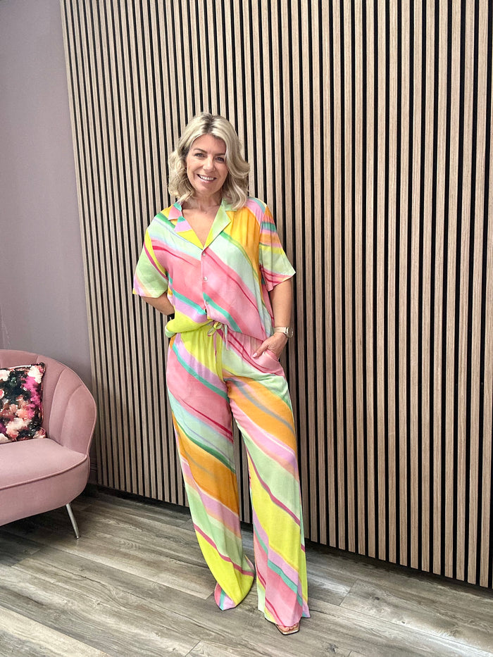 PACANIER WIDE LEG PANTS (MULTICOLOUR)