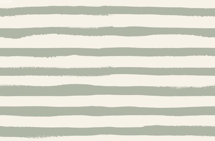 Painted Stripe Big Green - Family Fabrics B.V.