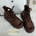 Pasta high-top Roman sandals