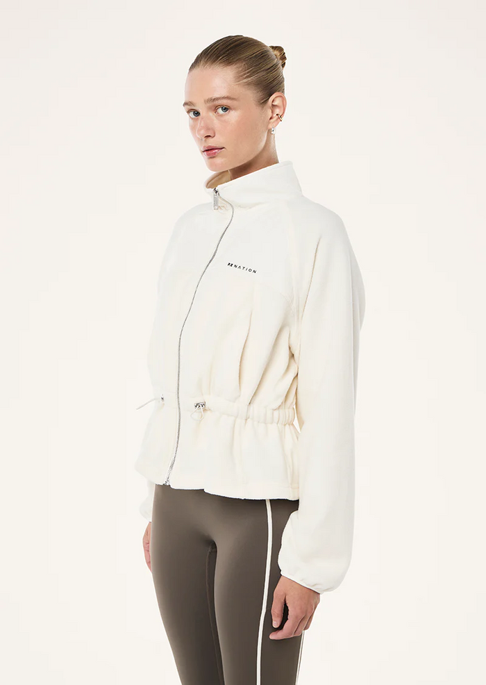 P.E Nation Form Jacket (Whisper White)