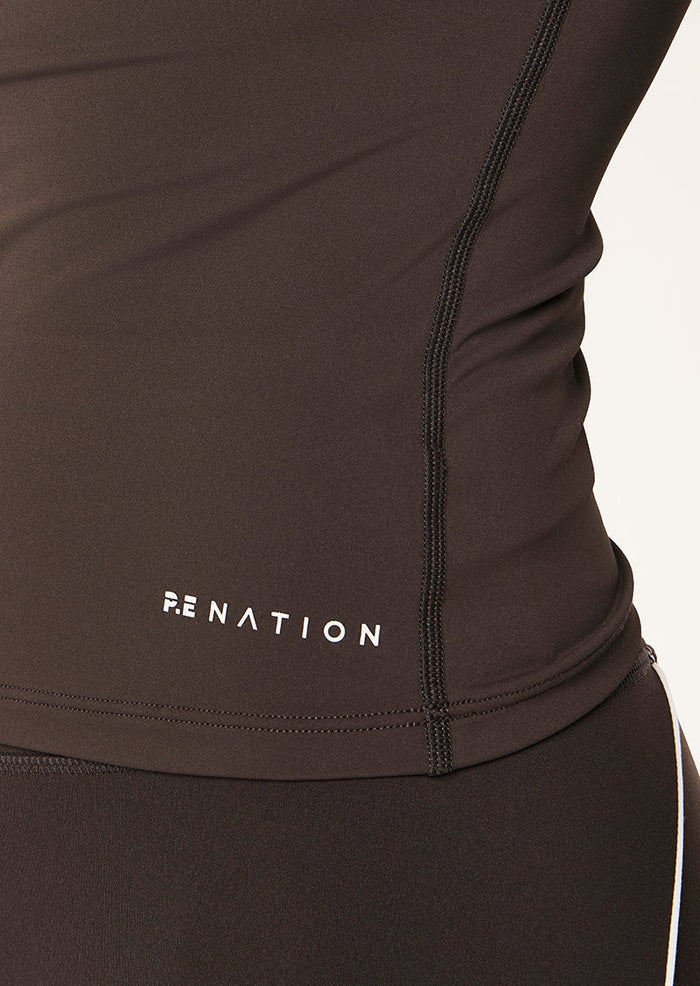 P.E NATION Foundation LS Top (Coffee)