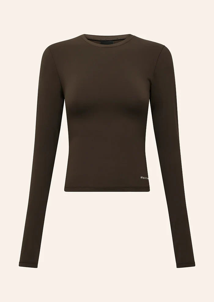 P.E NATION Foundation LS Top (Coffee)