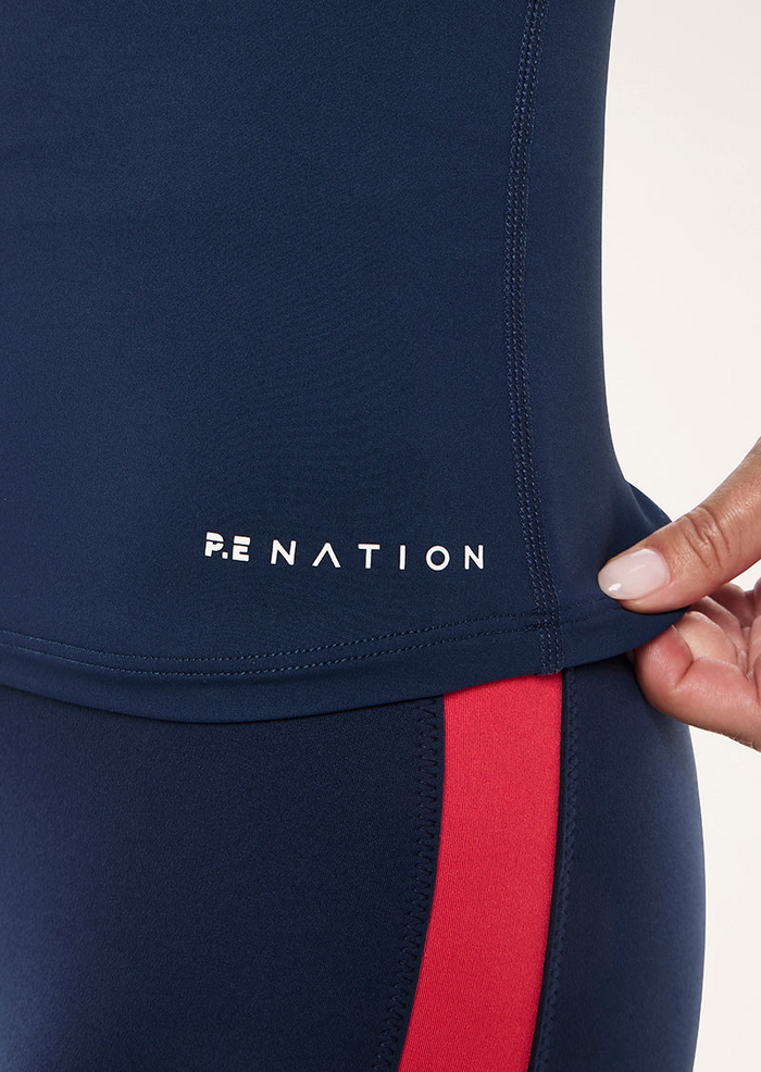 P.E Nation Foundation L/S Top (Dark Navy)