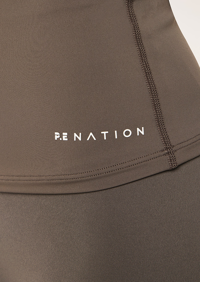 P.E Nation Foundation LS Top (Major Brown)