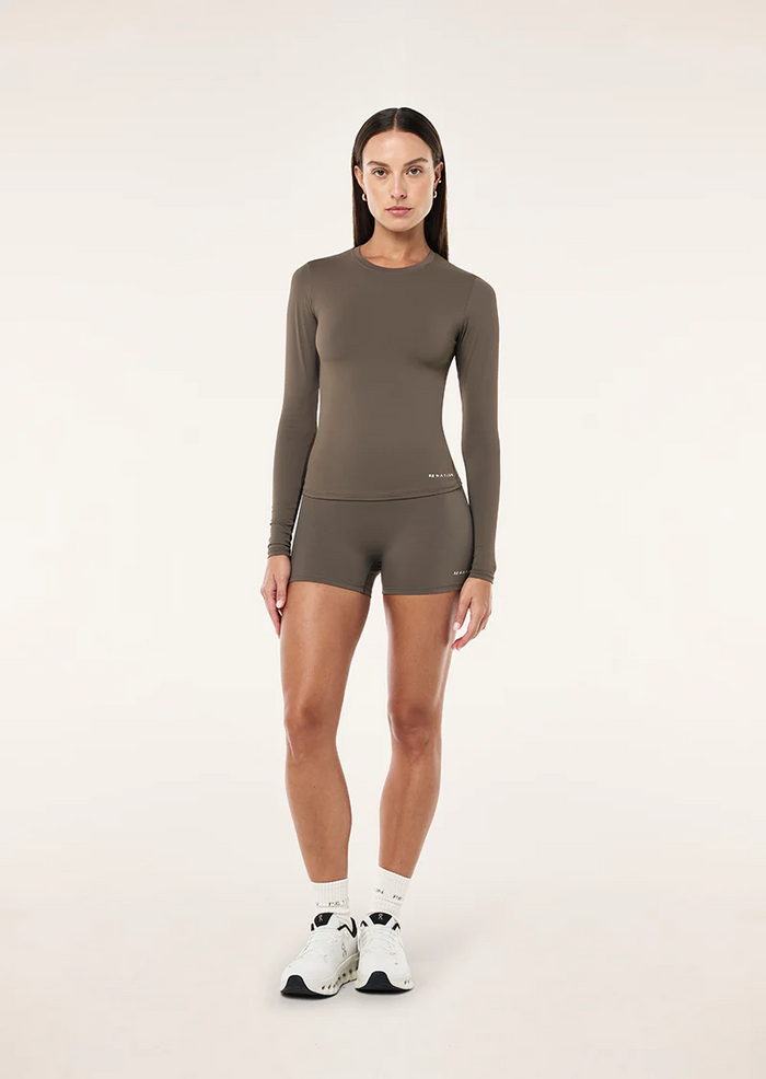 P.E Nation Foundation LS Top (Major Brown)