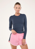 P.E Nation Foundation LS Top (Marine Blue)