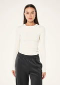 P.E NATION Foundation LS Top (White)
