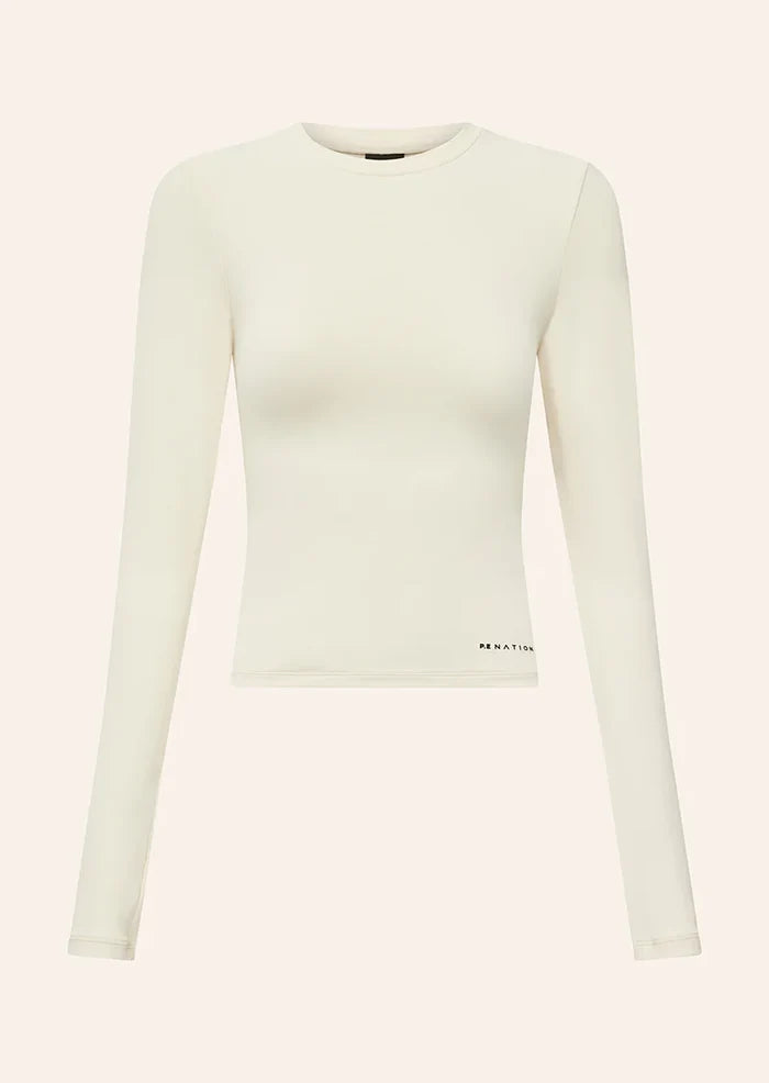 P.E NATION Foundation LS Top (White)