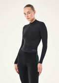 P.E Nation Foundation Mock Neck LS (Black)