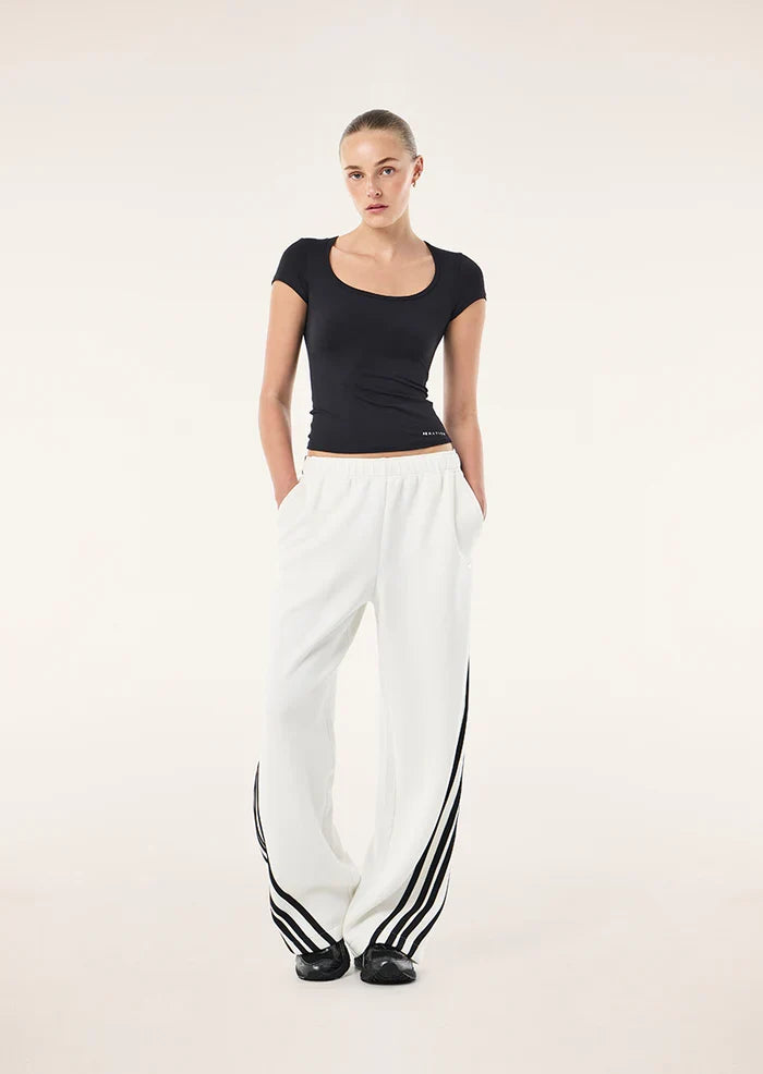 P.E Nation Foundation Scoop SS Top (Black)