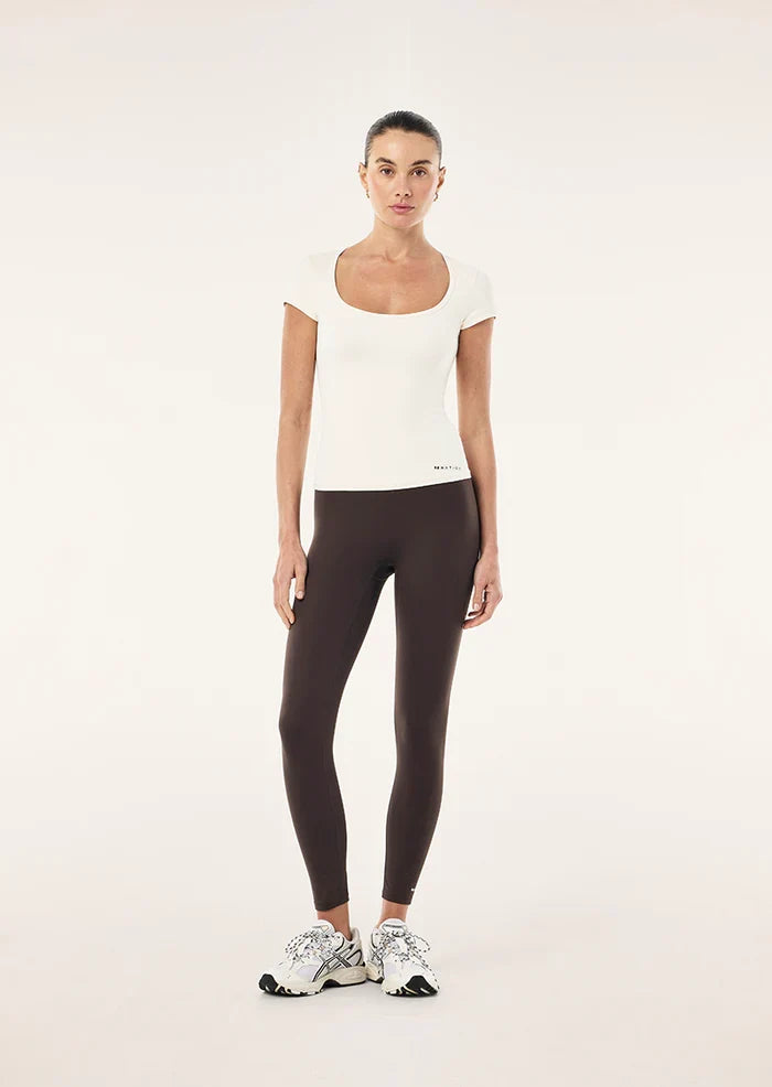P.E Nation Foundation Scoop SS Top (Whisper White)