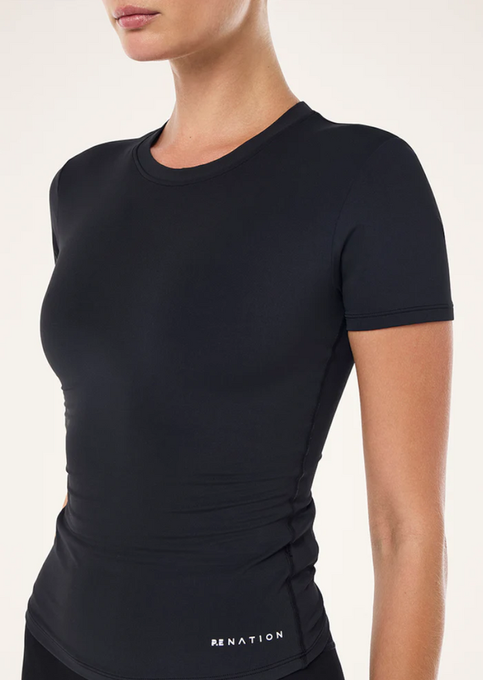P.E Nation Foundation Short Sleeve Tee (Black)