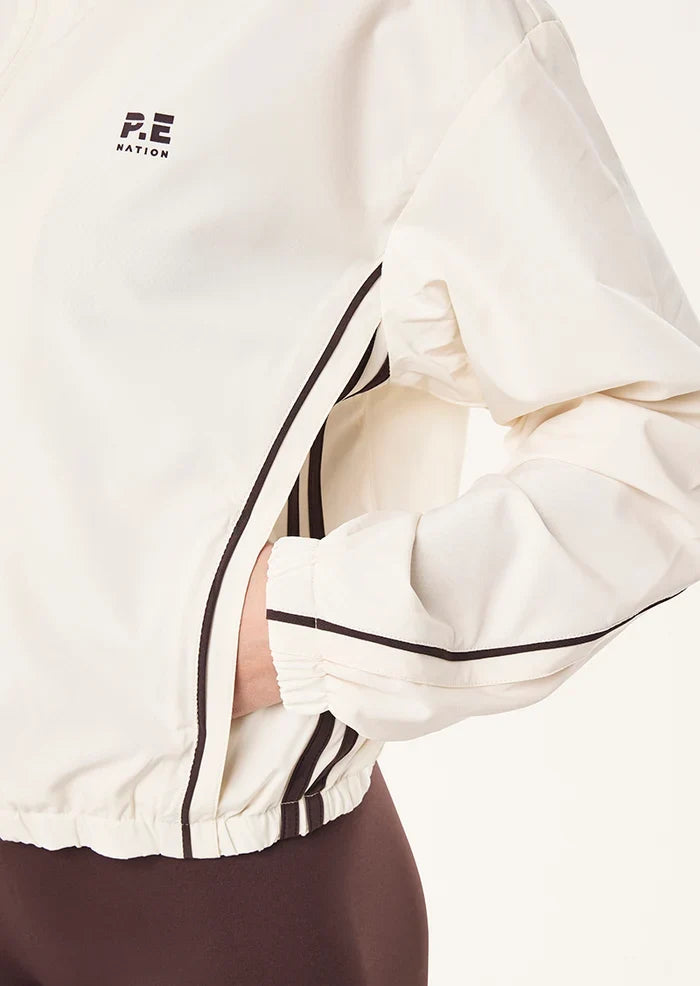 P.E Nation Linear Jacket (Whisper White)