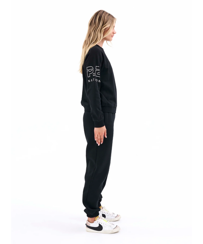 P.E Nation Moneyball Sweater (Black)