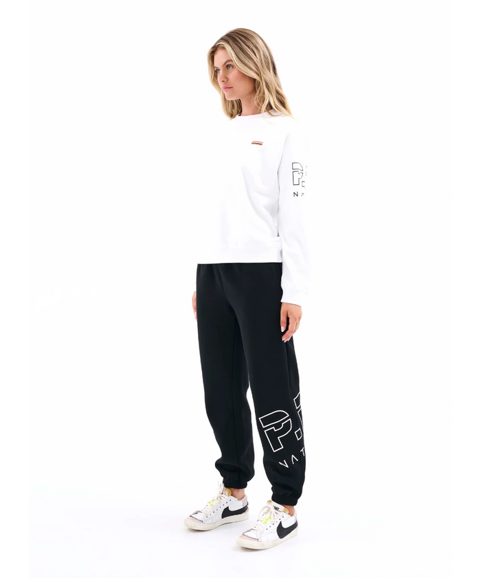 P.E Nation Moneyball Sweater (Optic White)