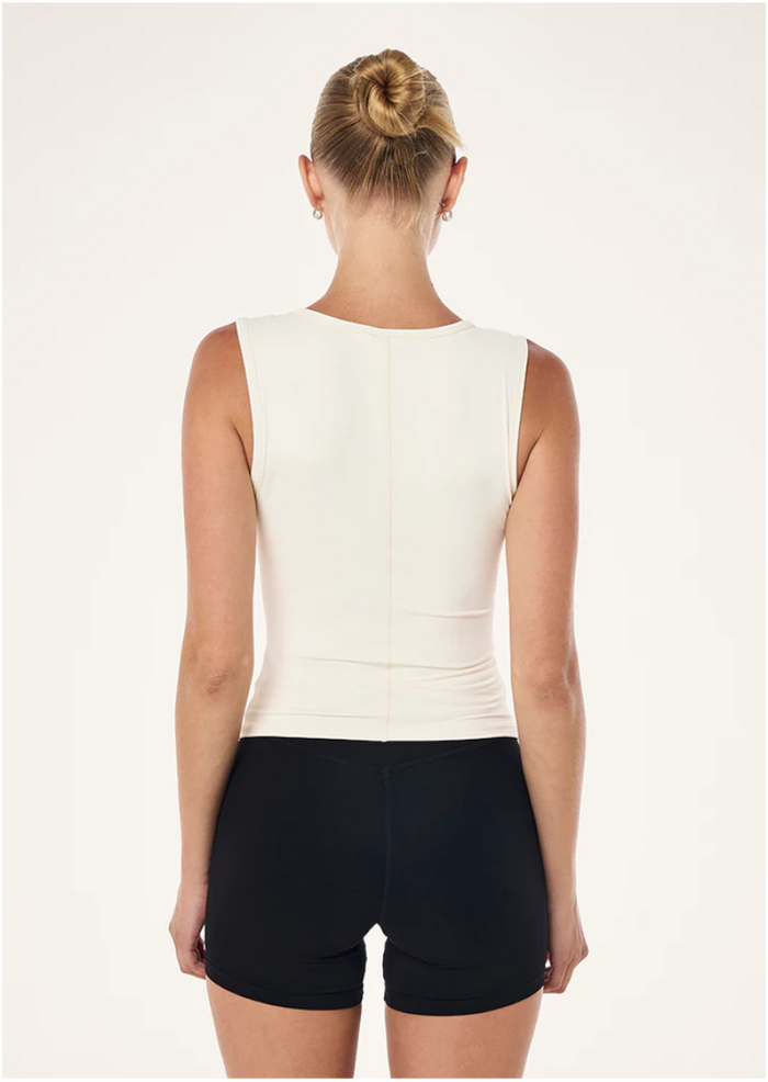 P.E Nation Refine Scoop Tank (Whisper White)