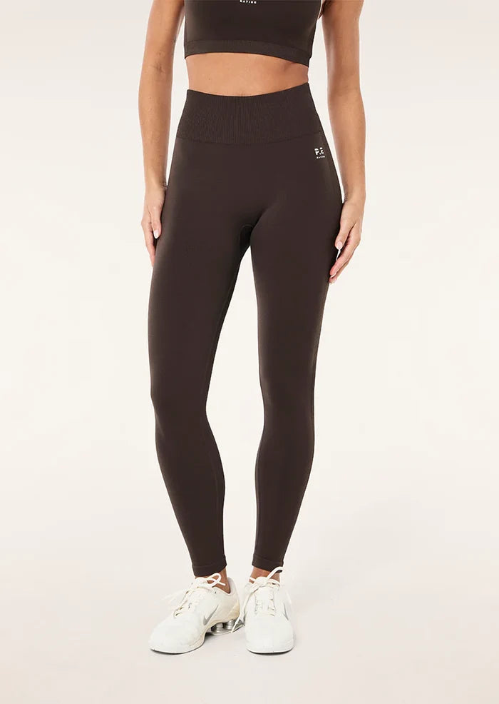 P.E NATION Restore Seamless Legging (Coffee)