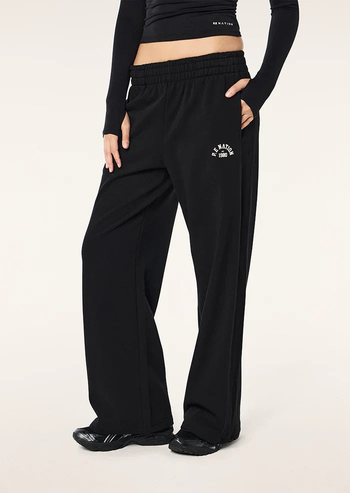 P.E Nation Swerve Trackpants (Black)