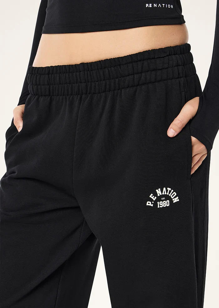 P.E Nation Swerve Trackpants (Black)