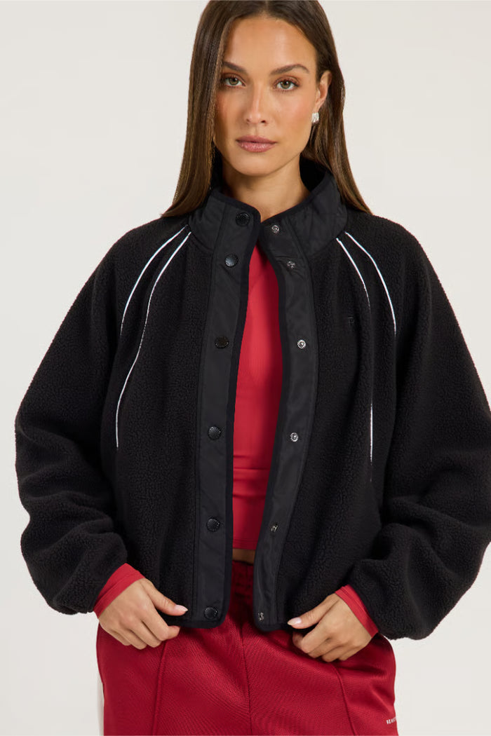 P.E Nation Venture Sherpa Jacket (Black)
