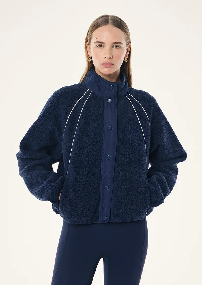 P.E Nation Venture Sherpa Jacket (Dark Navy)