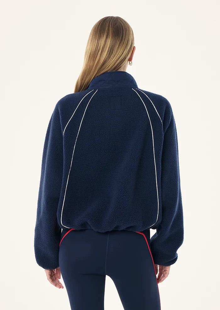 P.E Nation Venture Sherpa Jacket (Dark Navy)