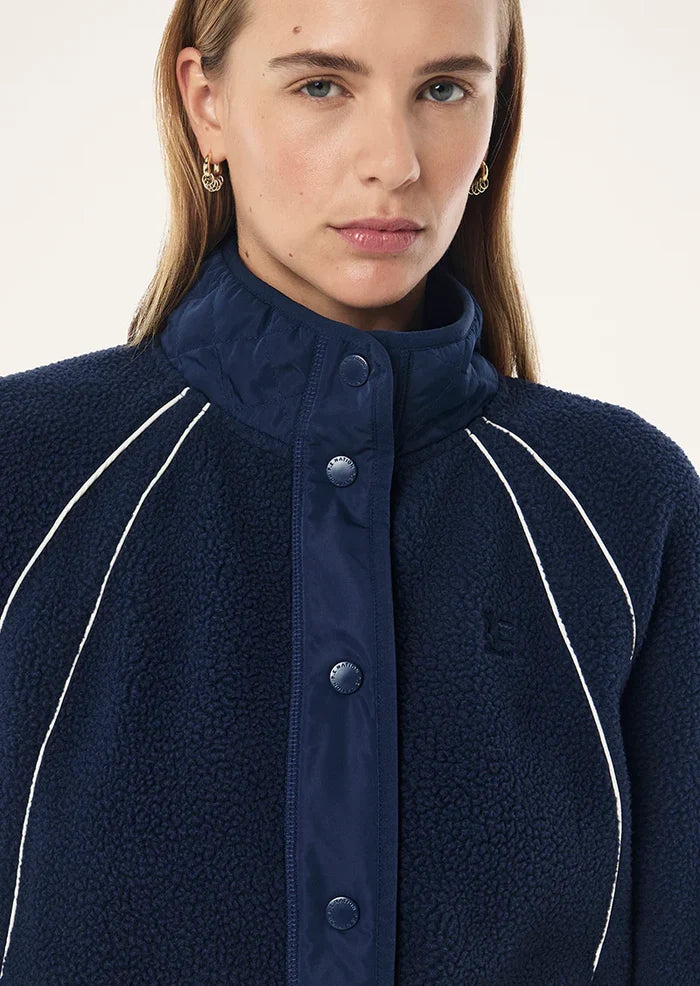 P.E Nation Venture Sherpa Jacket (Dark Navy)